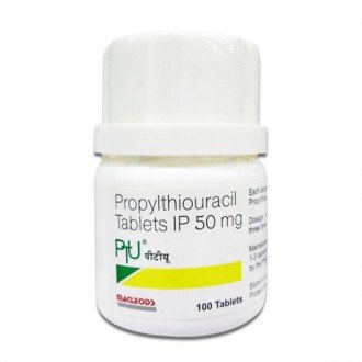 PTU - Propylthiouracil 50 Mg Tablets