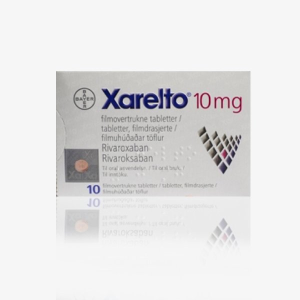 Brand Name : Xarelto Composition : Rivaroxaban Manufactured by : Bayer Pharmaceuticals Pvt. Ltd. Strength : 10 mg Form : Tablets Packing : Pack of 7 Tablets
