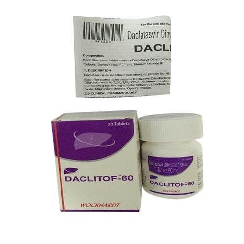Buy Daclitof 60mg for curing Hepatitis C